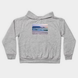 Table Mountain Beach View, Cape Town, South Africa Kids Hoodie